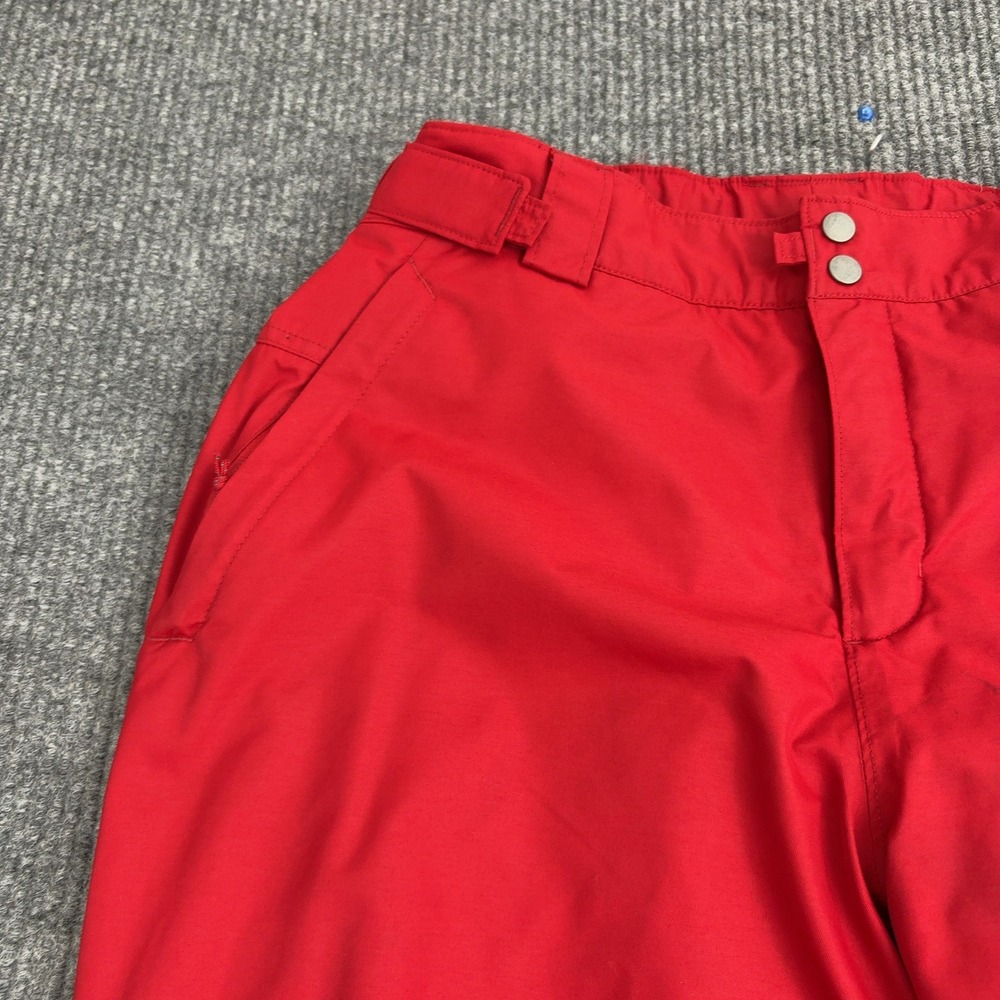 Columbia Snow Pants Mens L Red Omni-Tech Waterproof Insulated Ski Snowboard - Picture 3 of 10